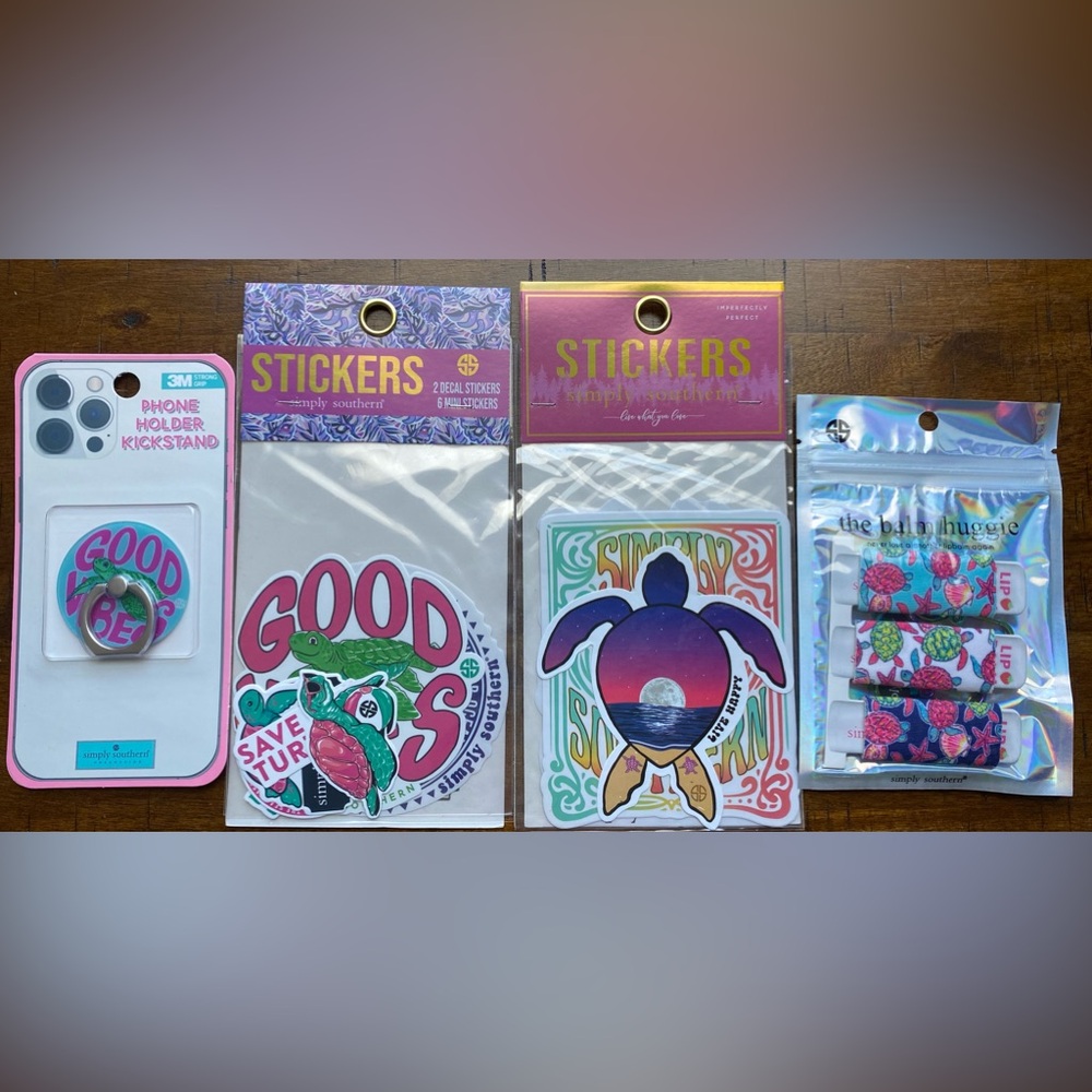 •NEW•Simply Southern Accessories Bundle- Sea Turtle